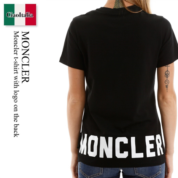 MONCLER Tシャツ モンクレール スーパーコピー レディース logo on the back 9082402